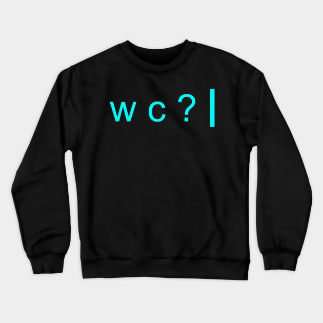 What color? Crewneck Sweatshirt by Ama_Sama